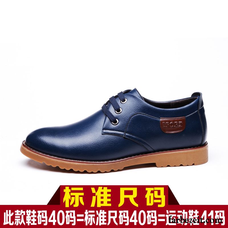 Leder Herrenschuhe Lederschue Oxford Sohle Plus Samt Casual Herren Trend Baumwolle Schuhe Geschäft Winter Jugend Günstig