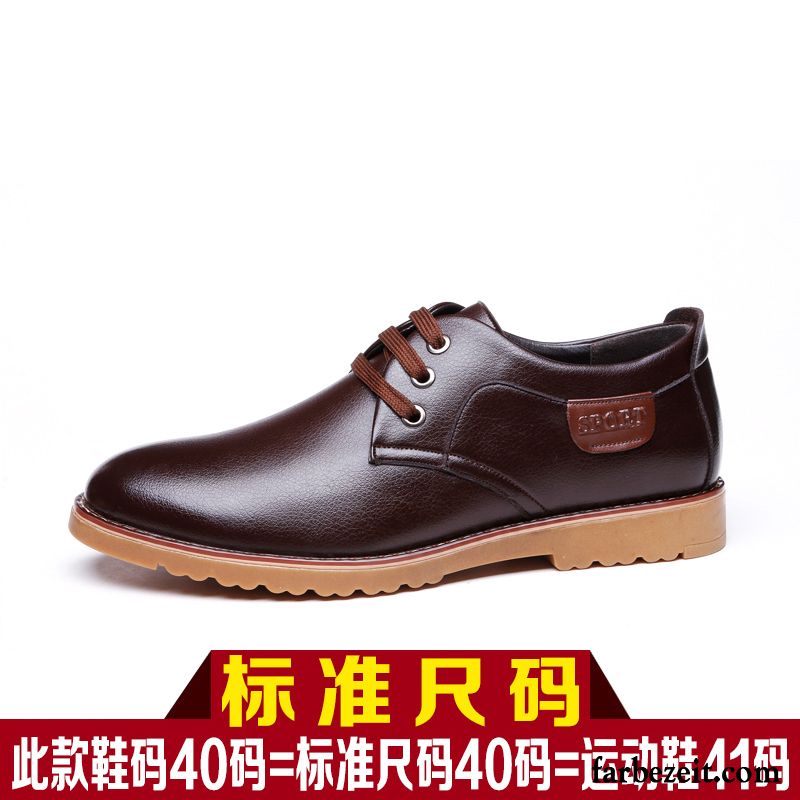 Leder Herrenschuhe Lederschue Oxford Sohle Plus Samt Casual Herren Trend Baumwolle Schuhe Geschäft Winter Jugend Günstig