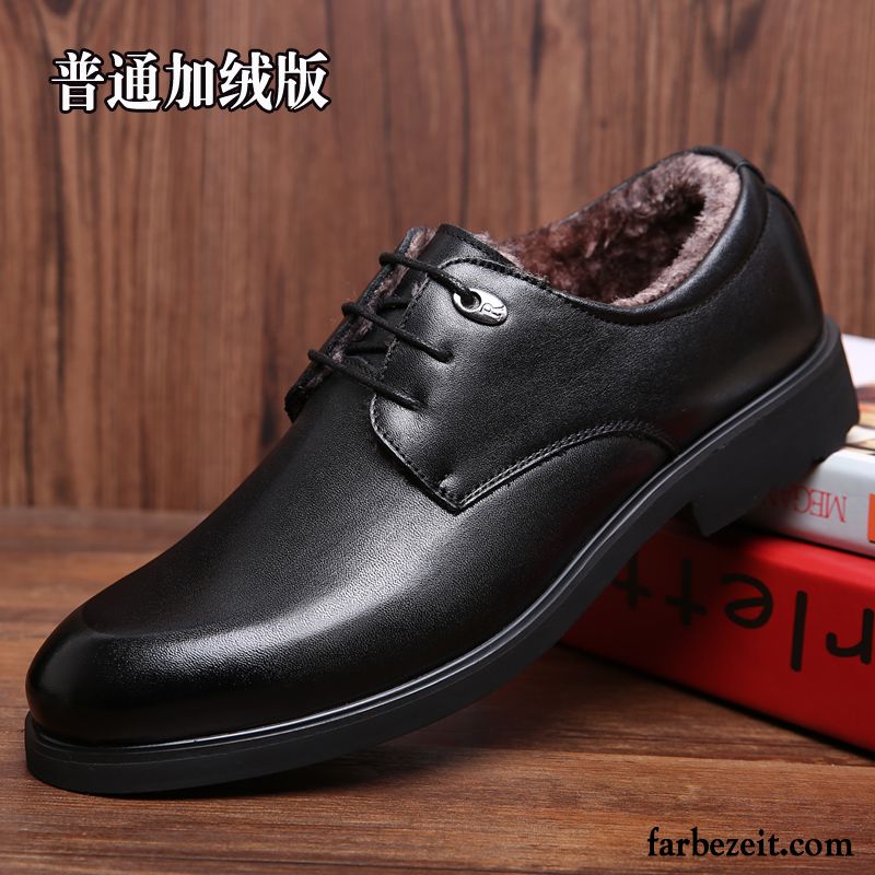 Leder Herrenschuhe Schwarz Geschäft Große Größe Feder Herbst Schuhe Herren Lederschue Hochzeit Schuhe Erhöht England Casual