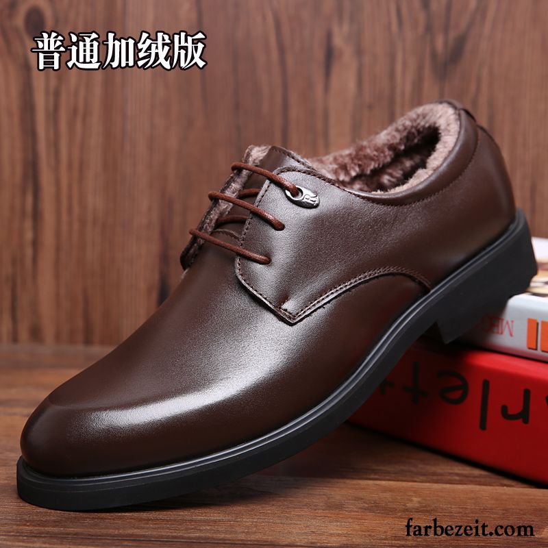 Leder Herrenschuhe Schwarz Geschäft Große Größe Feder Herbst Schuhe Herren Lederschue Hochzeit Schuhe Erhöht England Casual