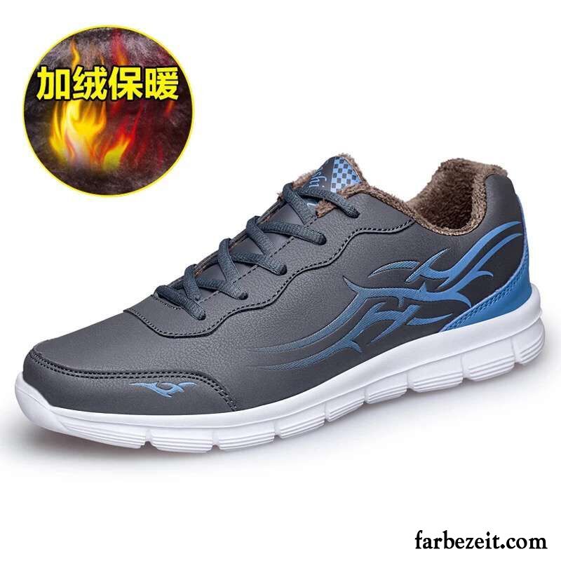 Lederschuhe Schwarz Herren Laufschuhe Sportschuhe Trend Neue Schüler Feder Casual Mode Atmungsaktiv Reise Schuhe Licht