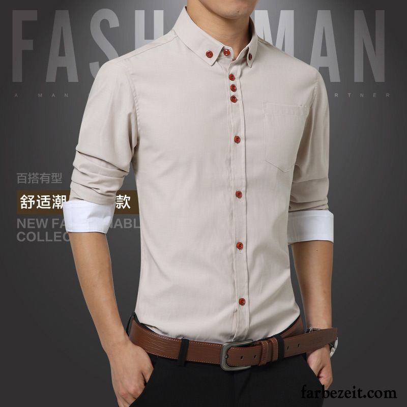 Leinenhemden Für Männer Herren Mode Lange Ärmel Rein Hemden Heißer Art Baumwolle Große Größe Freizeit Allgleiches Kaufen