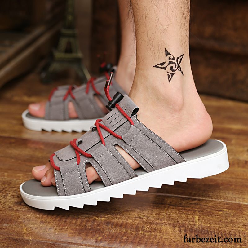 Lustige Hausschuhe Herren Sandalen Neue Feder Schuhe Sommer Atmungsaktiv Hausschuhe Trend Rabatt