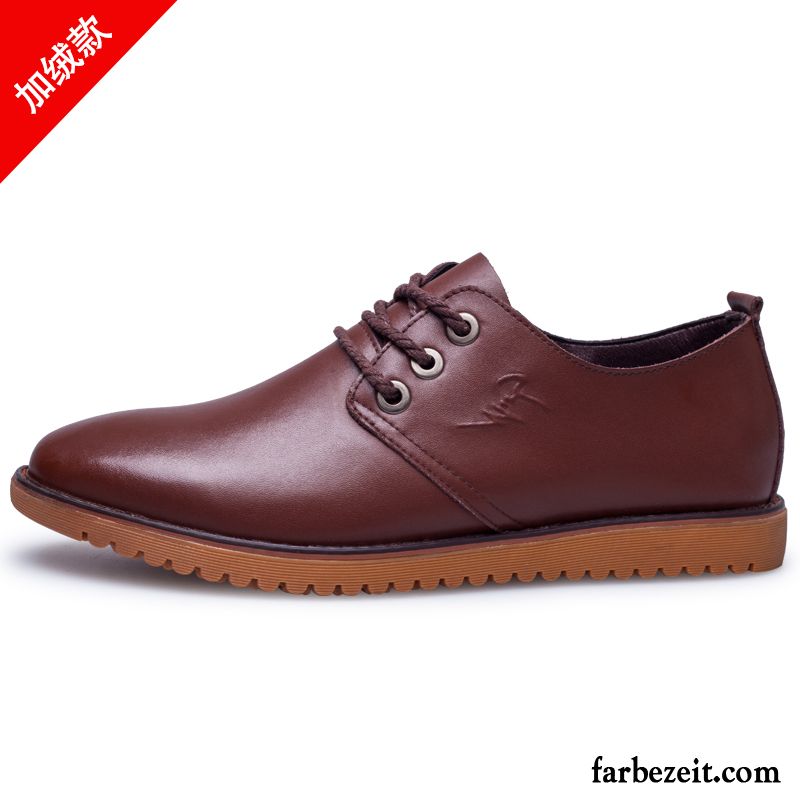 Luxus Schuhe Herren Echtleder England Weiche Sohle Feder Lederschue Neue Schuhe Geschäft Trend Casual Verkaufen