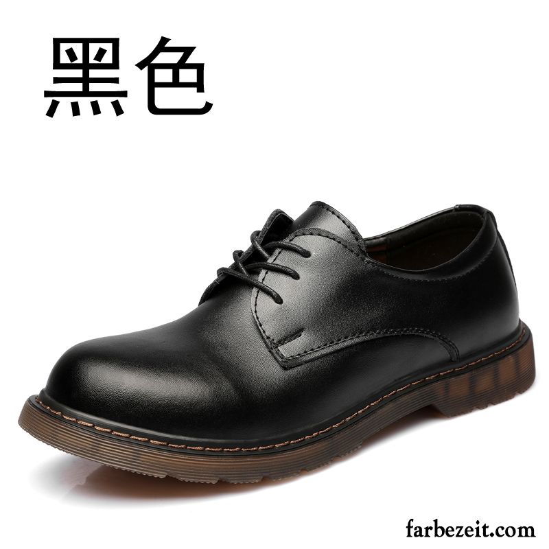 Luxus Schuhe Herren Hohe Feder Martin Stiehlt Lovers Schuhe Echtleder Kurze Trend England Cargo Retro