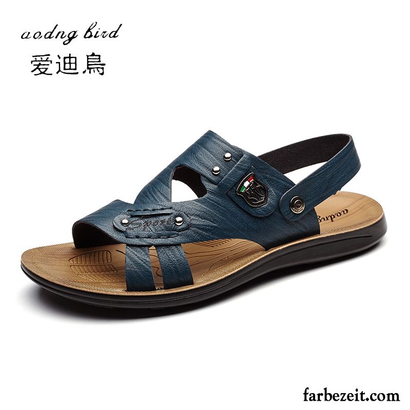 Mode Herren Schuhe Trend Sommer Sandalen Pantolette Jugend Casual Neue Schuhe Strand Günstig