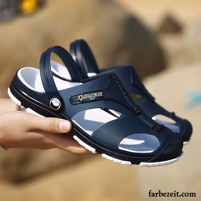 Modische Herren Sandalen Schüler Rutschsicher Hausschuhe Waten Große Größe Neue Sommer Sandalen Günstig