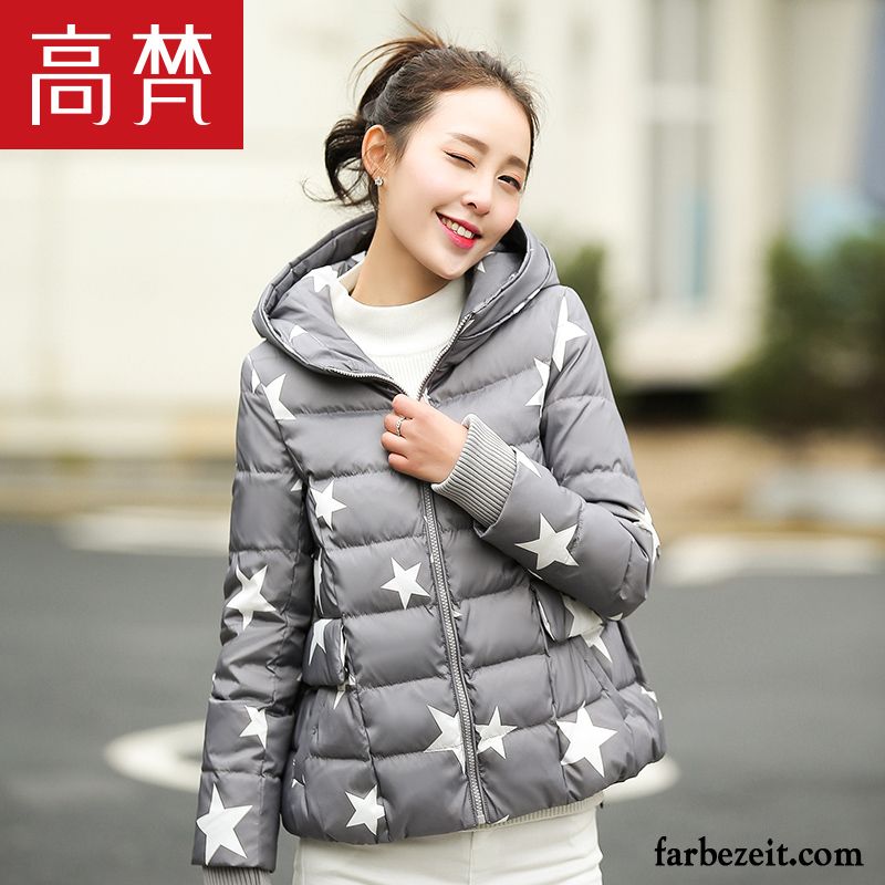 Outdoor Daunenjacke Damen Kurzer Absatz Schüler Neu Licht Lose Kleiner Stil Trend Daunenjacke Überzieher Dünn Günstig