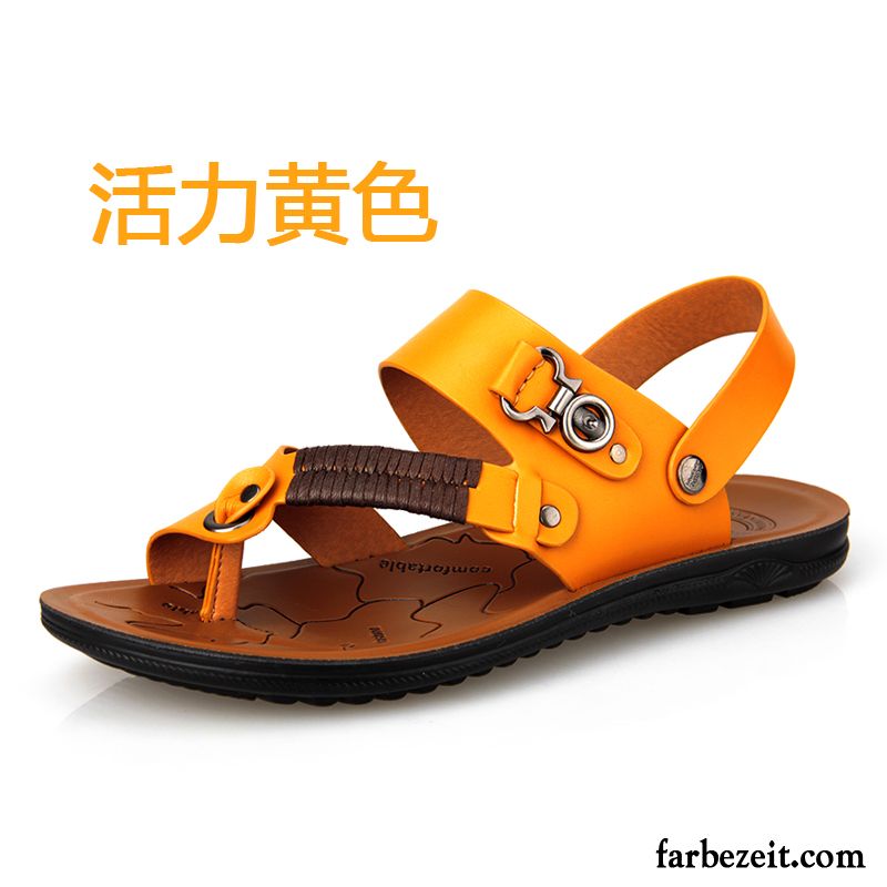 Outdoor Sandalen Herren Günstig Strand Sommer Sandalen Casual Atmungsaktiv Schuhe Kostenloser Versand Neue Billig