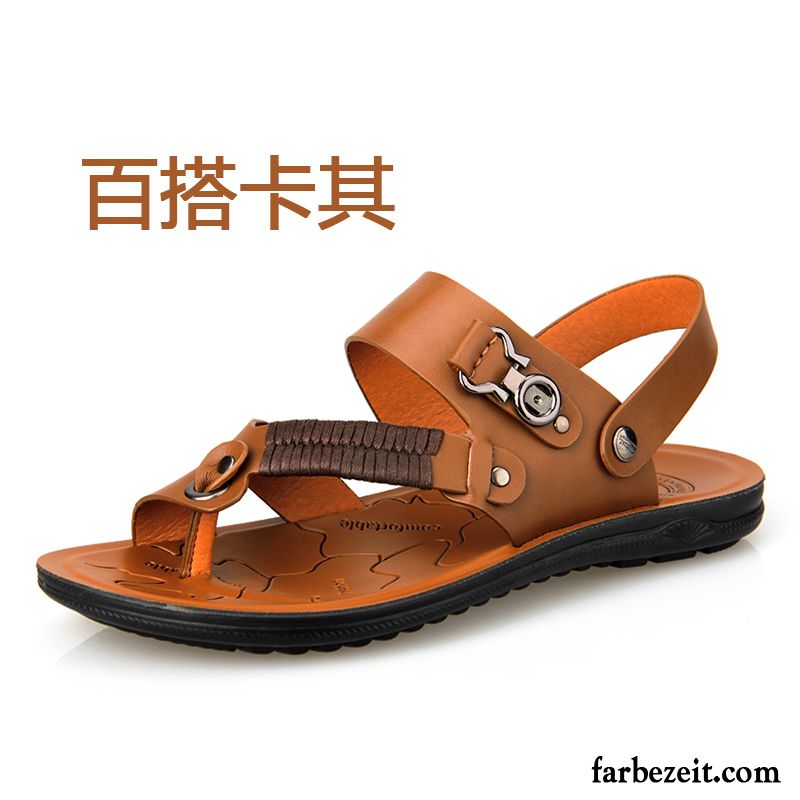 Outdoor Sandalen Herren Günstig Strand Sommer Sandalen Casual Atmungsaktiv Schuhe Kostenloser Versand Neue Billig