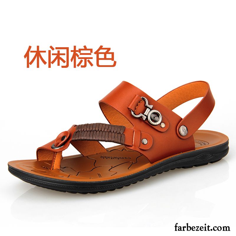 Outdoor Sandalen Herren Günstig Strand Sommer Sandalen Casual Atmungsaktiv Schuhe Kostenloser Versand Neue Billig