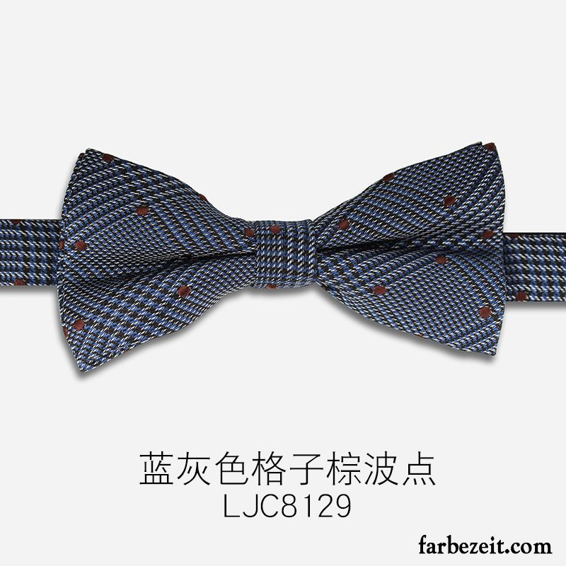 Querbinder Fliege Herren Bowknot Bräutigam Gastgeber Trend Verheiratet Blumen Schwarz