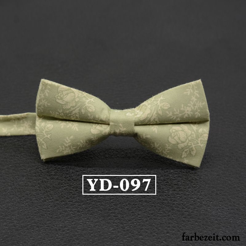 Querbinder Fliege Herren Freizeit Bowknot Bräutigam Verheiratet Hochzeit Damen Grau