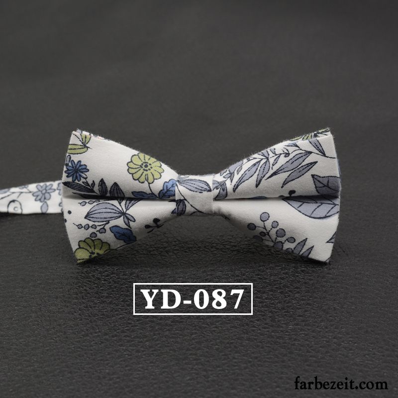 Querbinder Fliege Herren Freizeit Bowknot Bräutigam Verheiratet Hochzeit Damen Grau