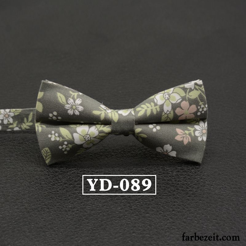 Querbinder Fliege Herren Freizeit Bowknot Bräutigam Verheiratet Hochzeit Damen Grau