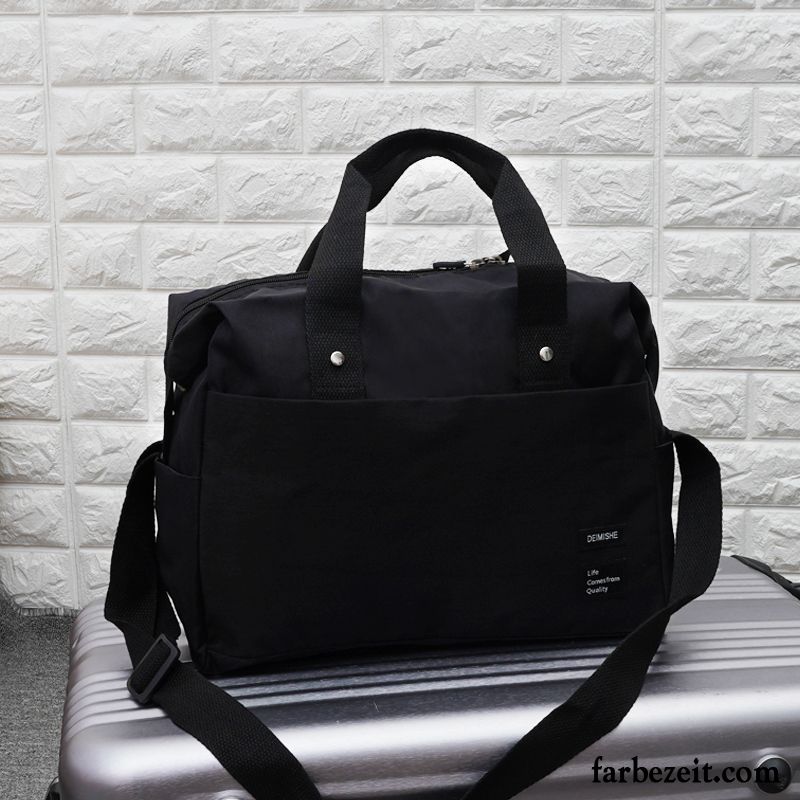 Reisetasche Damen Reisen Gepäcktasche Kurz Einfach Große Kapazität Mini Grün