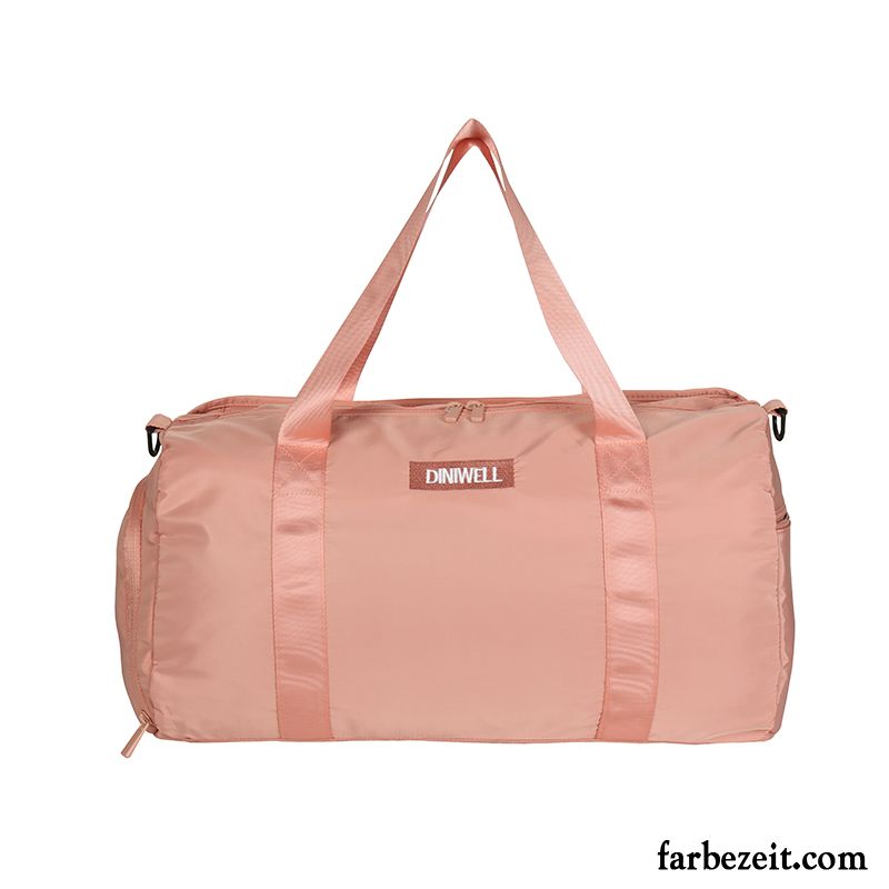 Reisetasche Damen Schwimmen Reisen Große Kapazität Fitness Trend Leichtgewicht Rosa