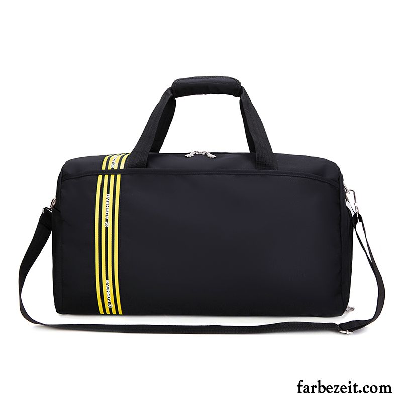 Reisetasche Herren Gepäcktasche Fitness Damen Reisen Spezial Große Kapazität Gelb