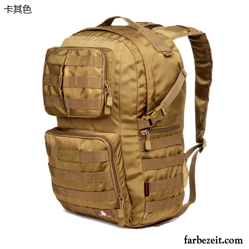 Reisetasche Herren Schultasche Wander Sport Student Reisen Rucksack Army Grün Camouflage