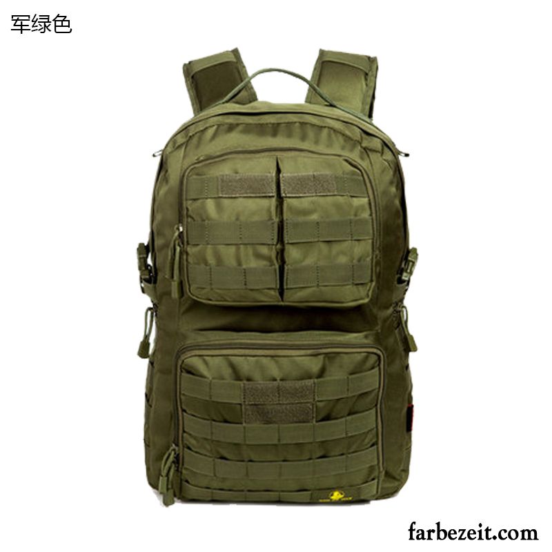 Reisetasche Herren Schultasche Wander Sport Student Reisen Rucksack Army Grün Camouflage