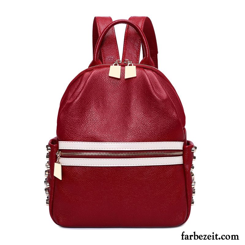 Rucksäcke Damen All Match Neu Rucksack Stern 2018 Trend Purpur Lila