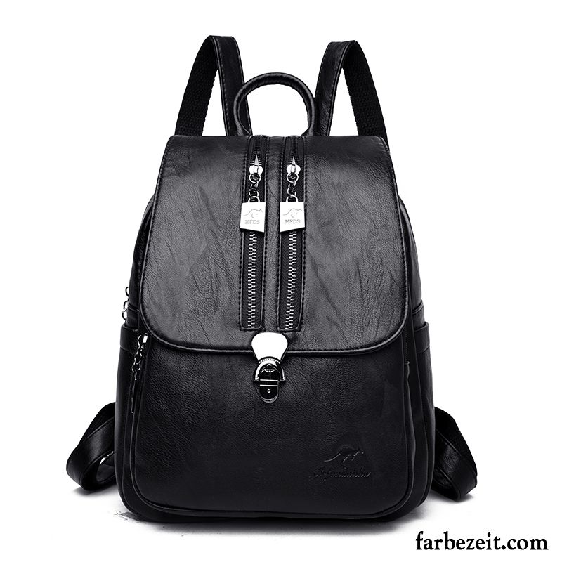 Rucksäcke Damen Rucksack Große Kapazität Tasche Trend Reisen All Match Gelb