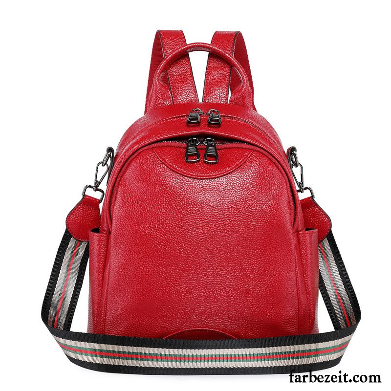 Rucksäcke Damen Tasche Rucksack 2018 Neu Reisen Stern Bordeauxrot