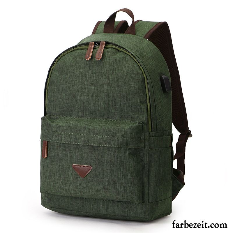 Rucksäcke Herren All Match Rucksack Damen Trend Super Mode Grau