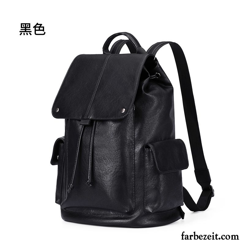 Rucksäcke Herren Einkaufen Freizeit Rucksack Tasche Computer Tasche Student Grau