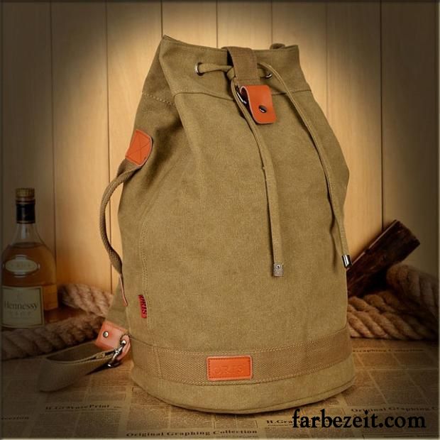 Rucksäcke Herren Freizeit Student Rucksack Outdoor Groß Sport Khaki