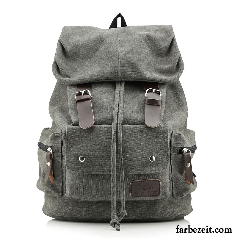 Rucksäcke Herren Rucksack Reisen Computer Tasche Damen Trend Große Kapazität Blau