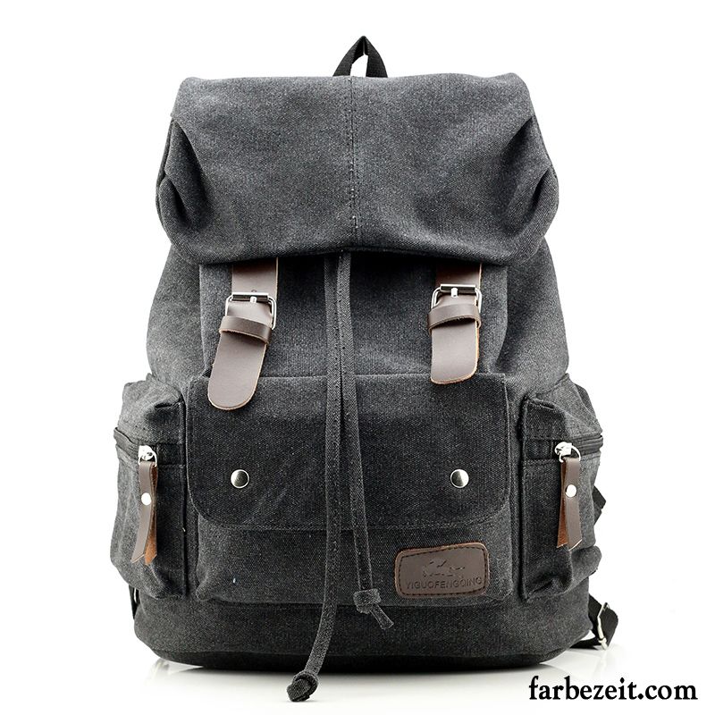 Rucksäcke Herren Rucksack Reisen Computer Tasche Damen Trend Große Kapazität Blau