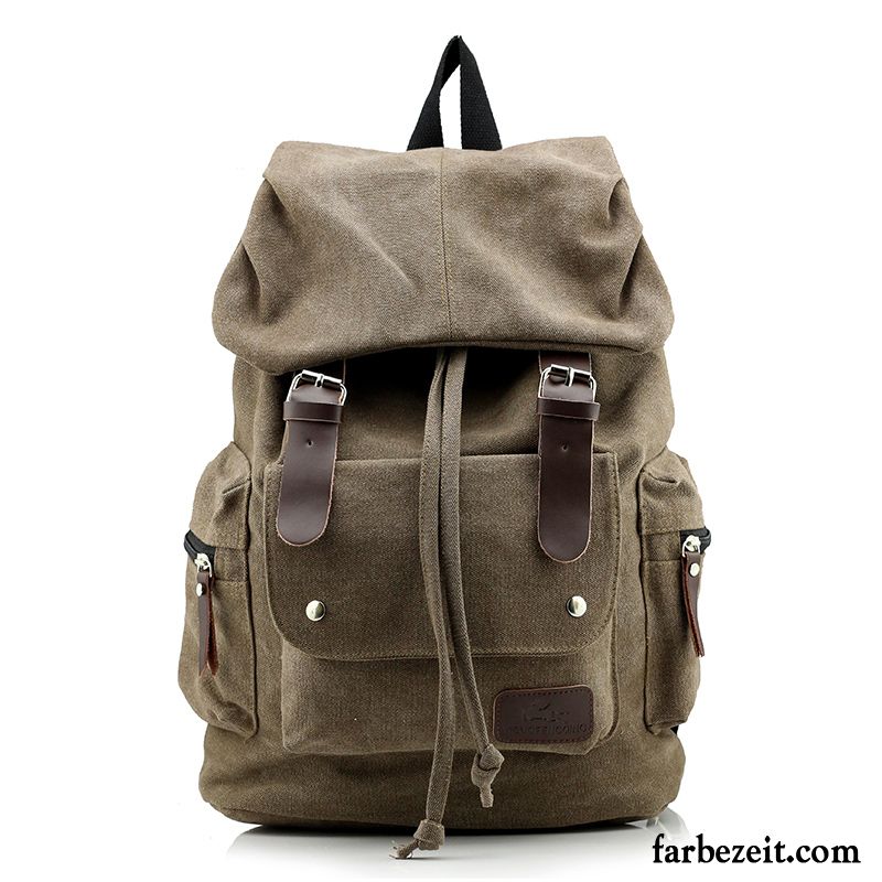 Rucksäcke Herren Rucksack Reisen Computer Tasche Damen Trend Große Kapazität Blau