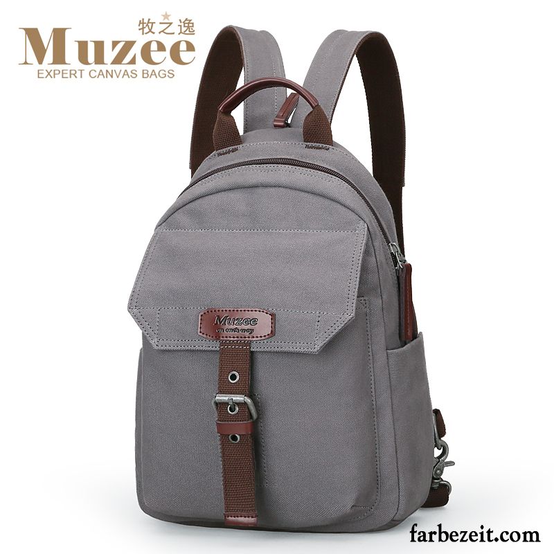 Rucksäcke Herren Rucksack Umhängetasche Damen Brusttasche Schultasche Mode Hell