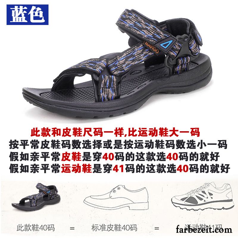 Römersandalen Für Männer Draussen Sandalen Neue Casual Strand Trend Schuhe Rutschsicher Sommer Herren Günstig