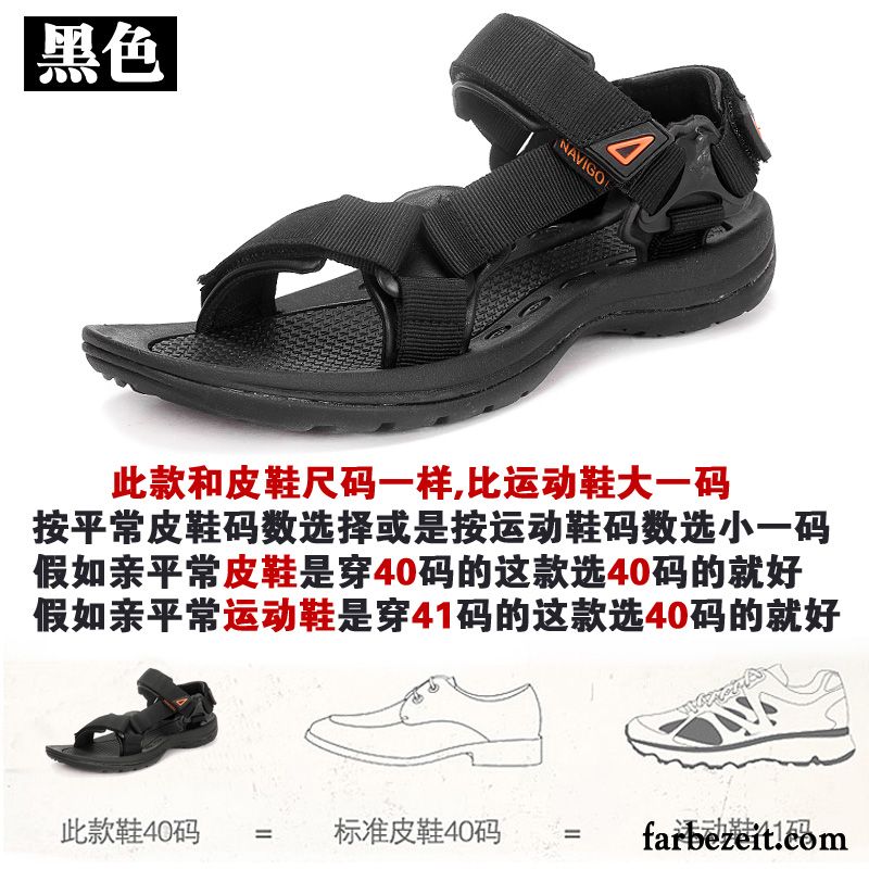 Römersandalen Für Männer Draussen Sandalen Neue Casual Strand Trend Schuhe Rutschsicher Sommer Herren Günstig