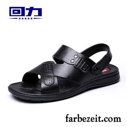 Sale Schuhe Herren Rutschsicher Neue Strand Casual Atmungsaktiv Pantolette Sommer Sandalen Schuhe Günstig