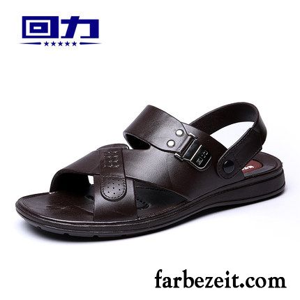 Sale Schuhe Herren Rutschsicher Neue Strand Casual Atmungsaktiv Pantolette Sommer Sandalen Schuhe Günstig