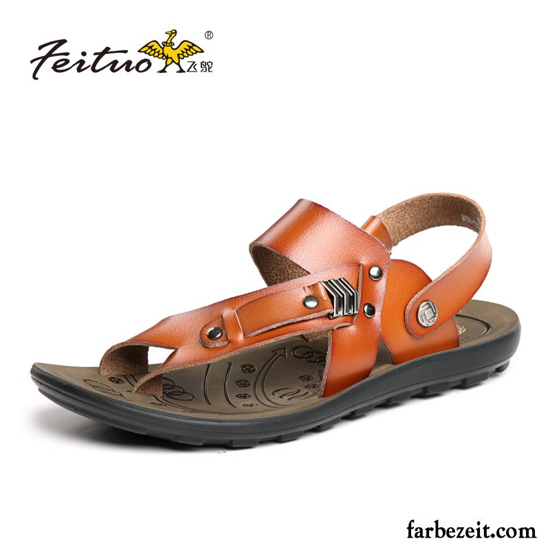 Sandalen Für Breite Füße Sommer Schuhe Casual Sandalen Original Strand Herren Kostenloser Versand Billig