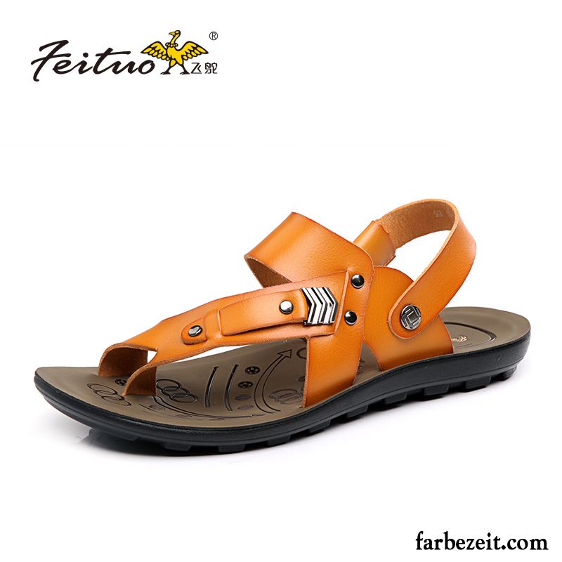 Sandalen Für Breite Füße Sommer Schuhe Casual Sandalen Original Strand Herren Kostenloser Versand Billig