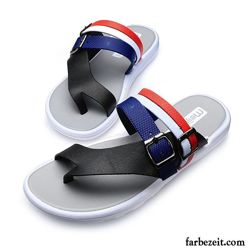 Sandalen Geschlossen Herren Hausschuhe Atmungsaktiv Schüler Sandalen Casual Sommer Strand Sale