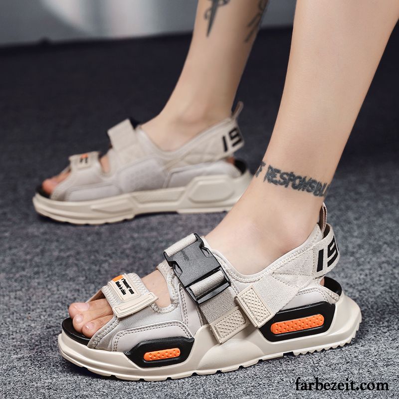 Sandalen Herren Casual Sommer Draussen Neue Trend Sportschuhe Grau