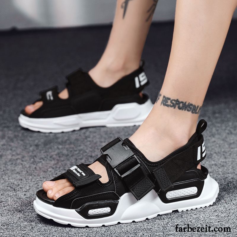 Sandalen Herren Casual Sommer Draussen Neue Trend Sportschuhe Grau