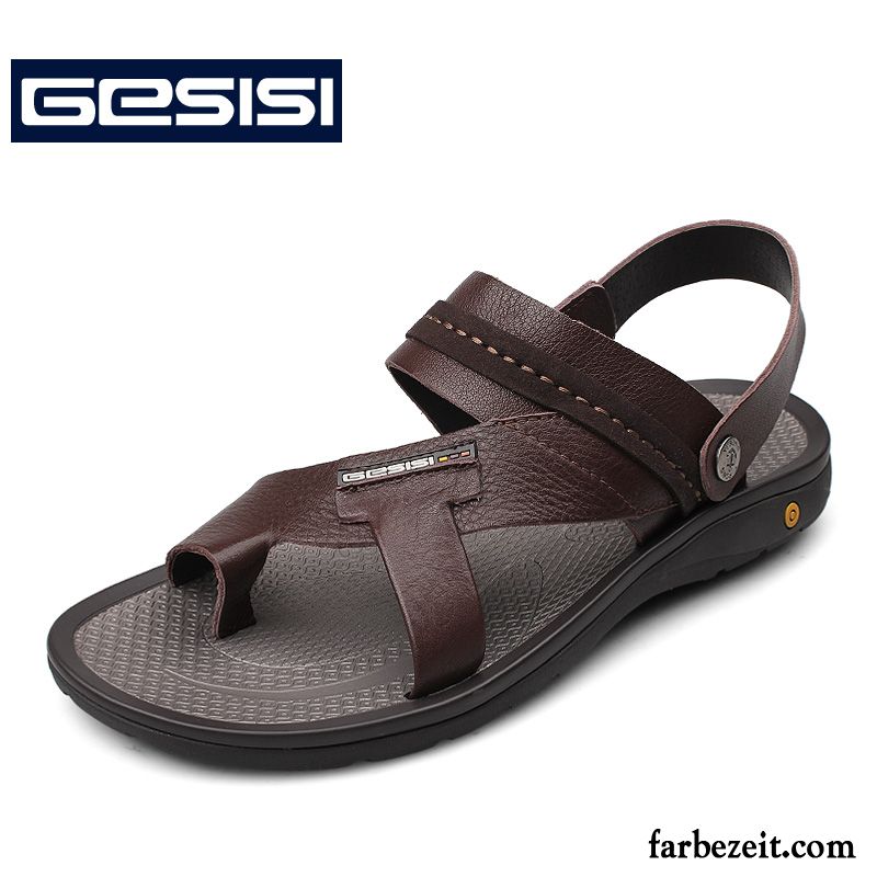 Sandalen Herren Sale Atmungsaktiv Sandalen Dicke Sohle Casual Sommer Gemütlich Pantolette Verkaufen