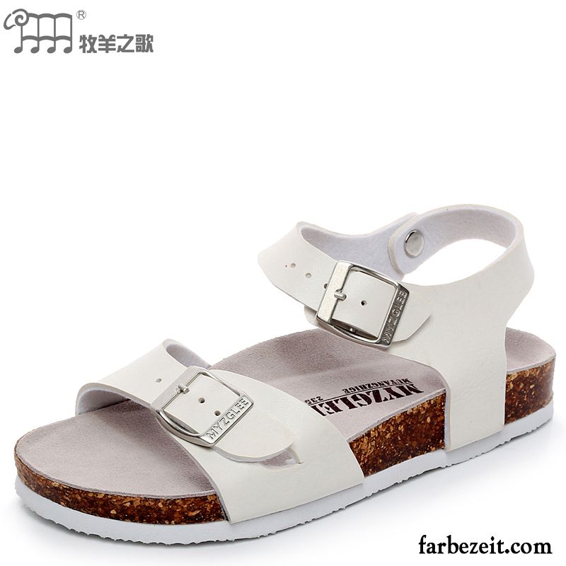 Sandalen Glitzersteinen Retro Damen Casual Sandalen Große Größe Flache Strand Schuhe Mode Rom Sommer Schüler Trend Sale