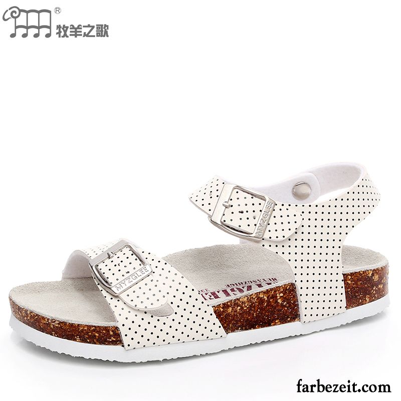 Sandalen Glitzersteinen Retro Damen Casual Sandalen Große Größe Flache Strand Schuhe Mode Rom Sommer Schüler Trend Sale