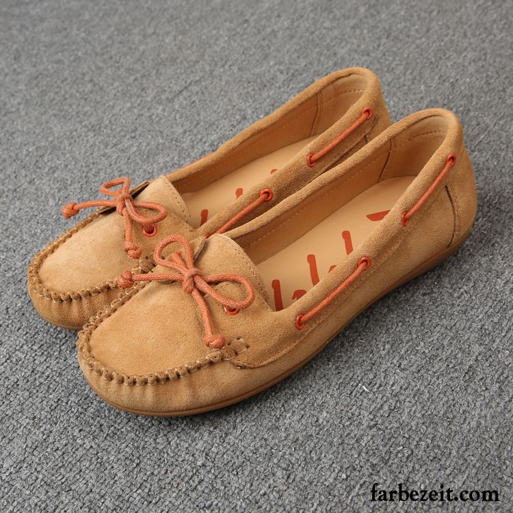 Sandalen Wechselfußbett Damen Große Größe Schüler Allgleiches Feder Halbschuhe Herbst Casual Neue Faul Flache Billig