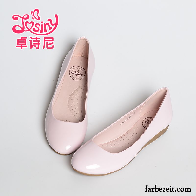 Schuhe Bestellen Online Lackleder Flache Feder Lederschuhe Allgleiches Neue Schnürschuhe Süß Gemütlich Damen