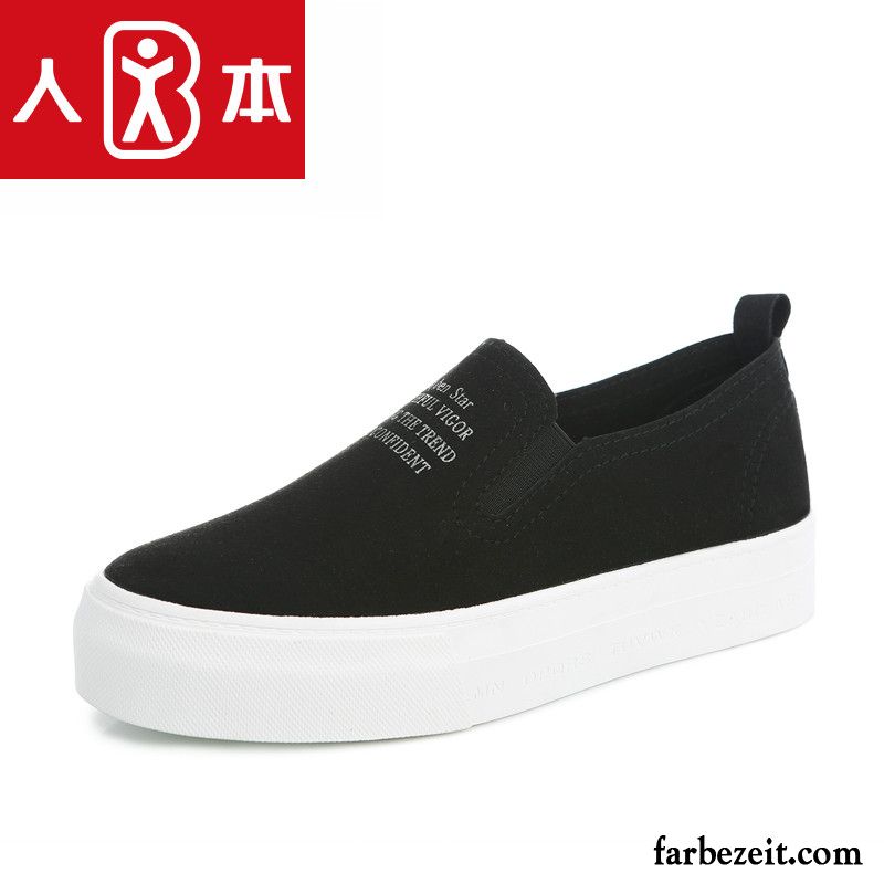 Schuhe Damen Grün Casual Slip-on Faul Süß Halbschuhe Kunst Feder Flache Schüler Kaufen