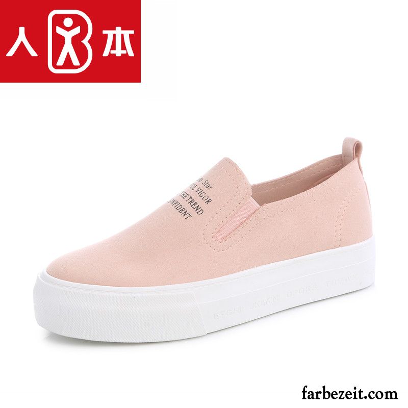 Schuhe Damen Grün Casual Slip-on Faul Süß Halbschuhe Kunst Feder Flache Schüler Kaufen